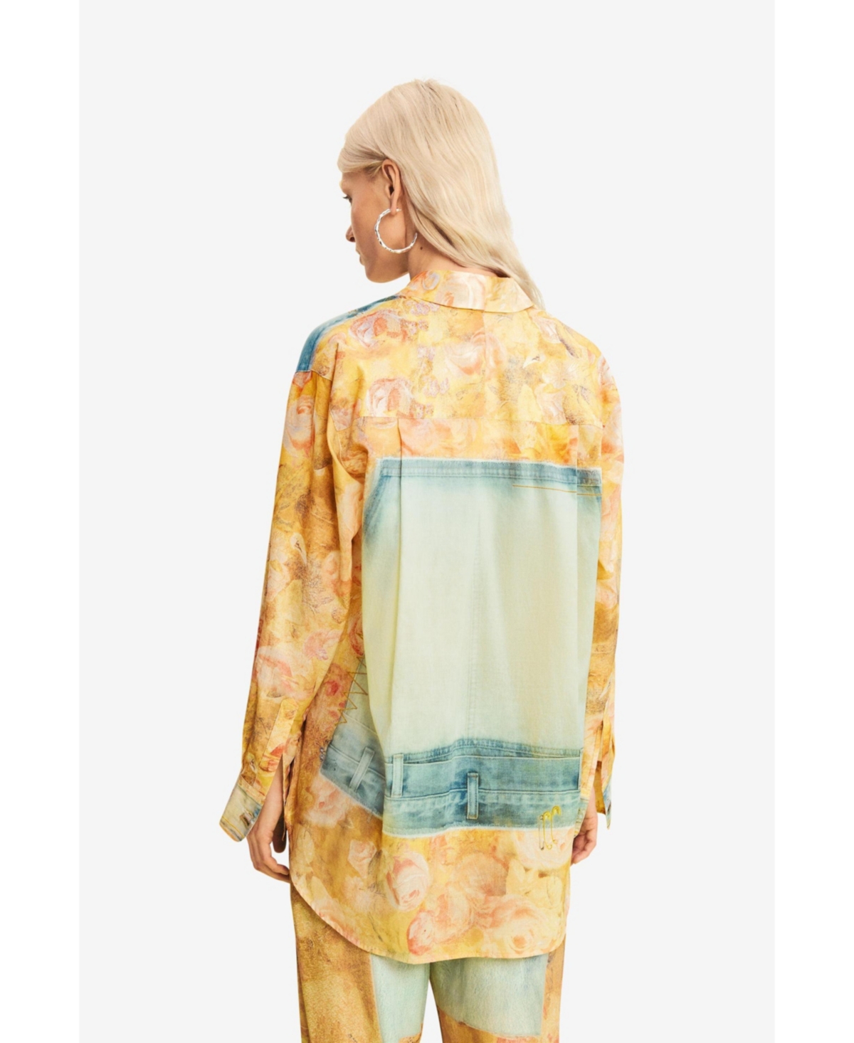 Desigual Women's Hybrid Denim Shirt
