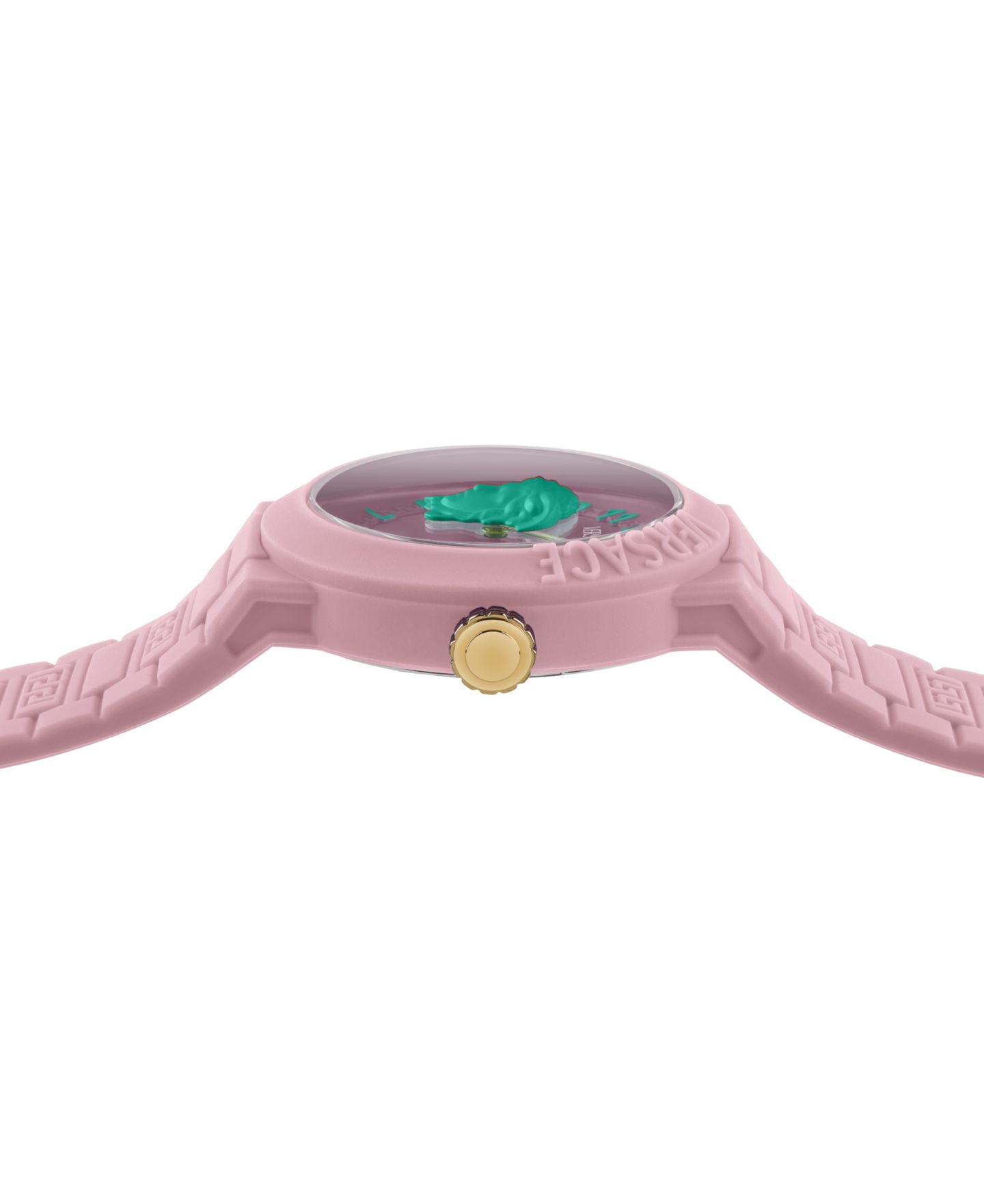 Детские часы Versace V-Pop Pink Silicone Strap Watch 34mm — фото 2
