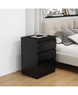 19.7inches 3-Drawer Nightstand/Side Table