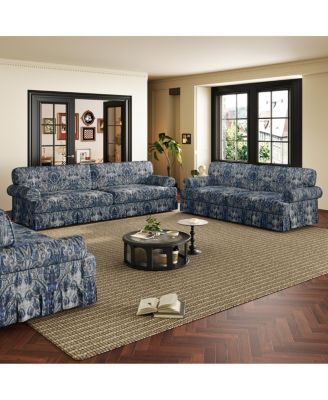 Luxuriously Comfortable 3&4-Seater Cloud Couch, Oxford Fabric Sofa