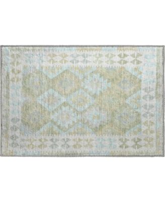 Mayfield Machine Washable AMF1915 1'8"x2'6" Area Rug
