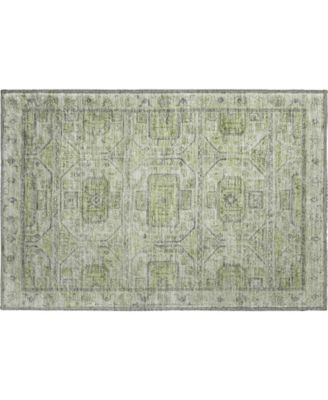 Mayfield Machine Washable AMF1919 1'8"x2'6" Area Rug