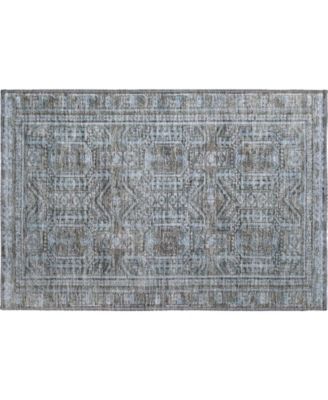 Mayfield Machine Washable AMF1920 1'8"x2'6" Area Rug