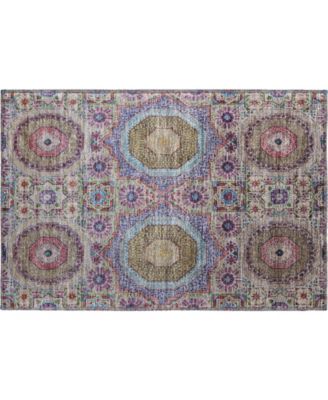 Mayfield Machine Washable AMF1923 1'8"x2'6" Area Rug