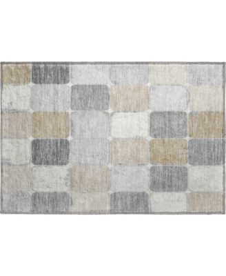 Mayfield Machine Washable AMF1948 1'8"x2'6" Area Rug