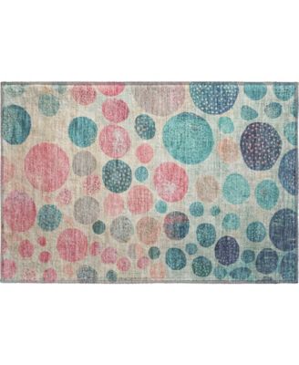 Mayfield Machine Washable AMF1952 1'8"x2'6" Area Rug
