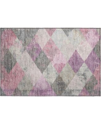 Mayfield Machine Washable AMF1956 1'8"x2'6" Area Rug