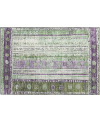 Mayfield Machine Washable AMF1963 1'8"x2'6" Area Rug