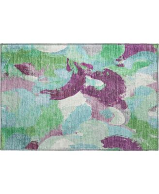 Mayfield Machine Washable AMF1965 1'8"x2'6" Area Rug