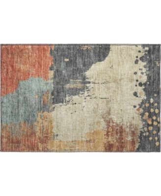 Mayfield Machine Washable AMF1994 1'8"x2'6" Area Rug
