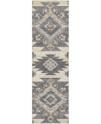 Mayfield Machine Washable AMF1945 2'3"x7'6" Runner