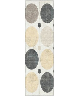Mayfield Machine Washable AMF1949 2'3"x7'6" Runner