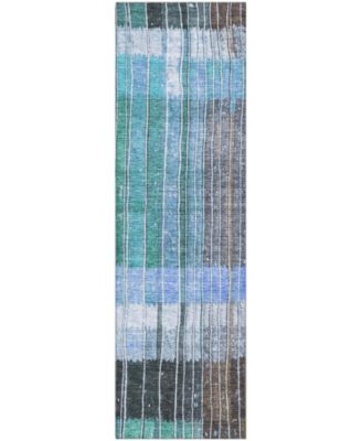 Mayfield Machine Washable AMF1962 2'3"x7'6" Runner