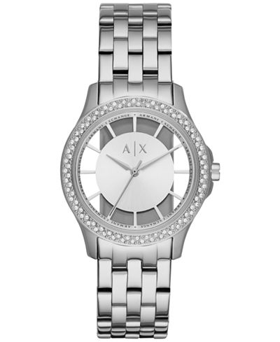 Armani Exchange Women's Stainless Steel Bracelet Watch 36mm AX5250