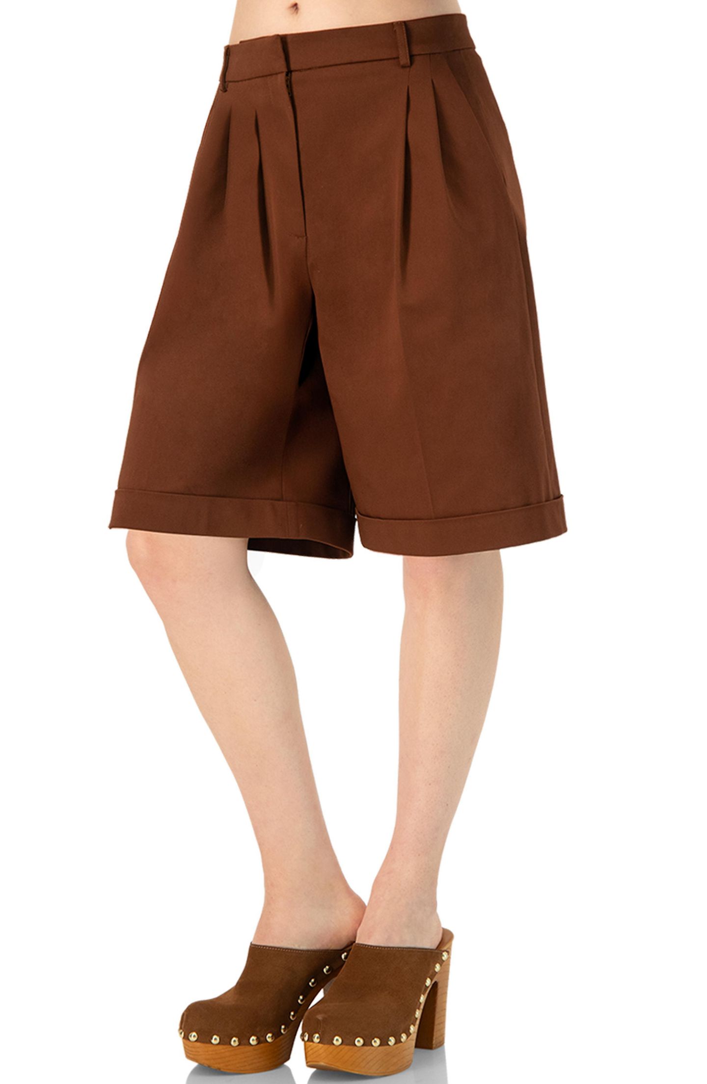 Женские шорты Ivonne Tailored Bermuda Shorts with Pockets — фото 3