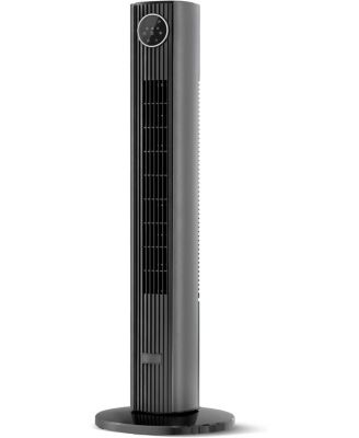 36-Inch Oscillating Tower Fan with Remote and Washable Impeller