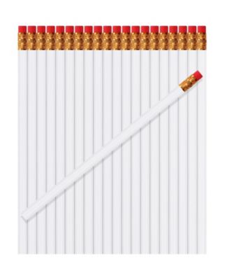 Hb Pencils with Eraser Unsharpened Wooden Hexagonal School Art Office Sketching Pack of 120