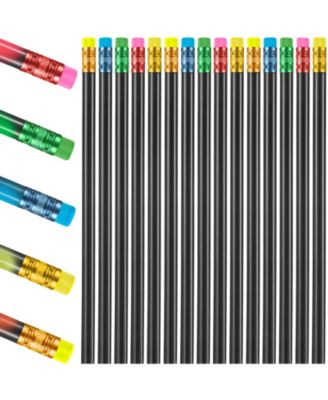 Color Changing Mood Pencil Eraser Wooden Heat Activated Thermochromic Student Gift Party Favor