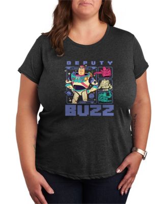 Plus Size Toy Story 5 Deputy Buzz Short-Sleeve Graphic T-Shirt