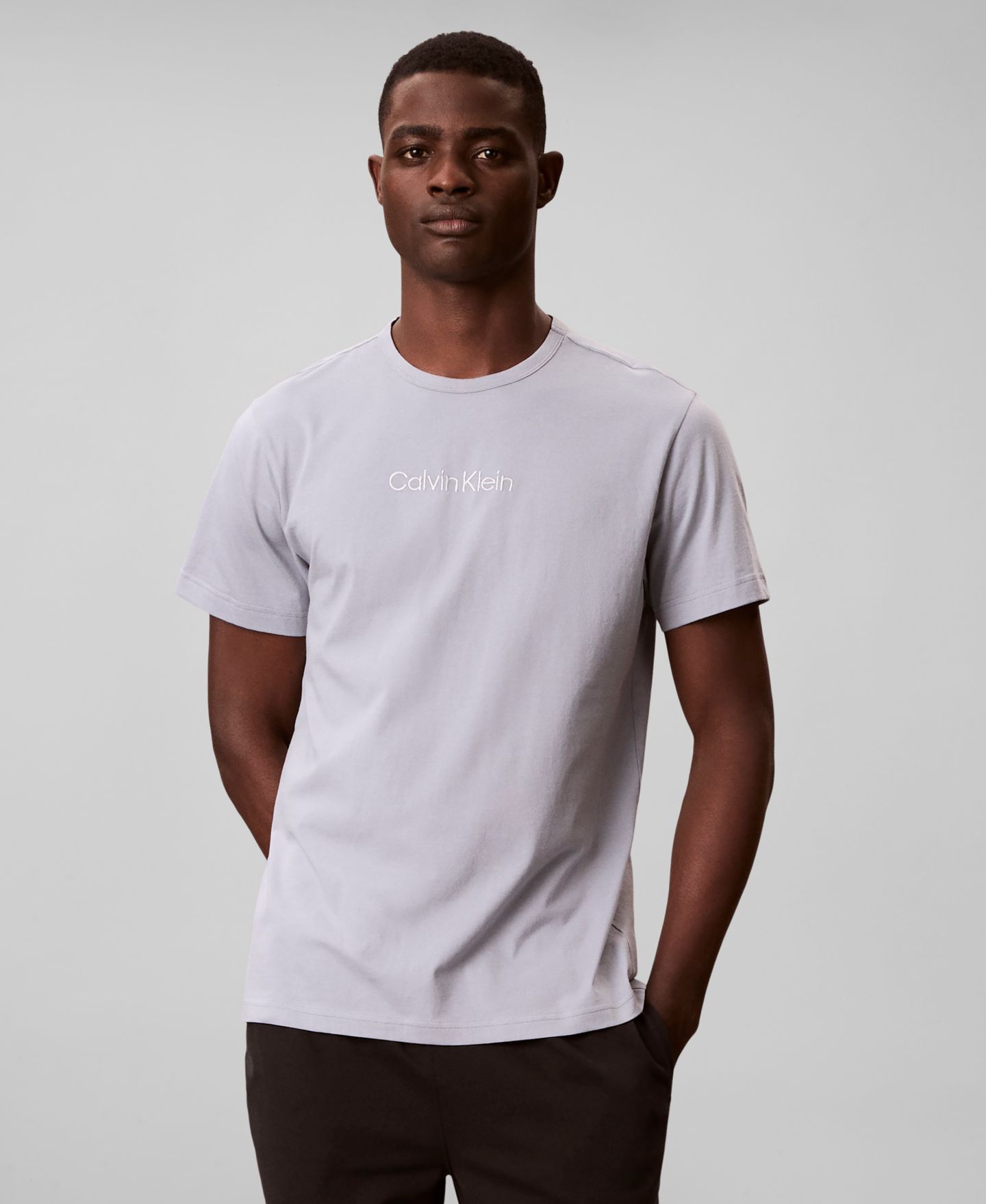 Мужская пижамная свитшоты Calvin Klein с круглым вырезом, цвет: Синий — фото 2