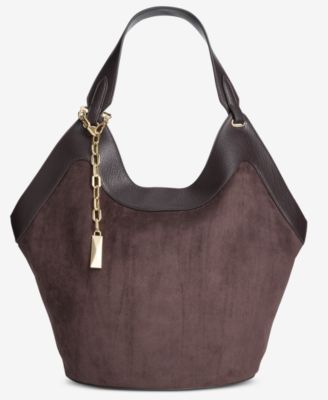 Gihsell Suede Tote