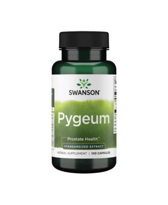 Swanson Pygeum Herbal Supplement for Male Prostate Bladder and Urinary Health Mens Health Support 100 Capsules 11$
