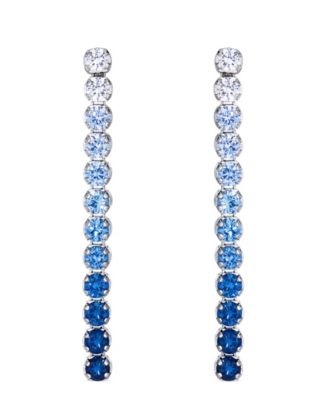 Denim Ombr&eacute;&reg; Sapphire & White Sapphire (5/8 ct. t.w.) Earrings in Platinum