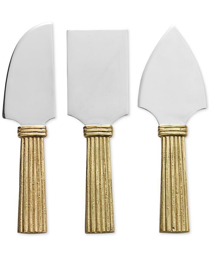 Michael Aram Wheat Collection 3Pc. Cheese Knife Set Macy's