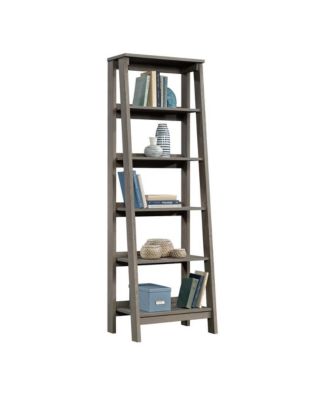 Trestle Open Shelving, Mystic Oak finish
