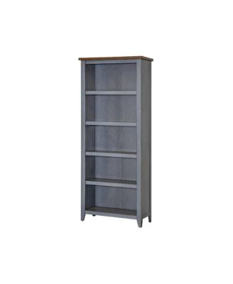 Fairmont Farmhouse Open Wood Bookcase