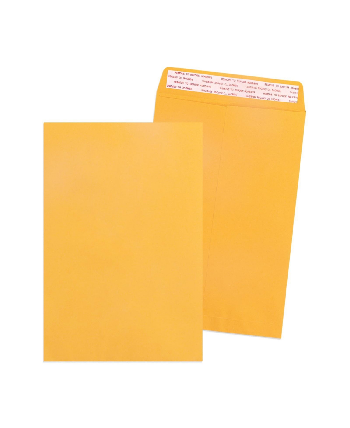 Gnuadz Geofun Manilla Envelopes Peel Seal Open End