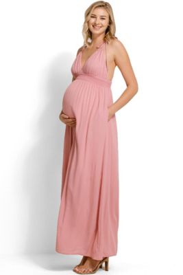 pregnancy dresses pink Luxury Pink Maternity Gown, Pregnant guest, Baby shower  Chic Bump Club