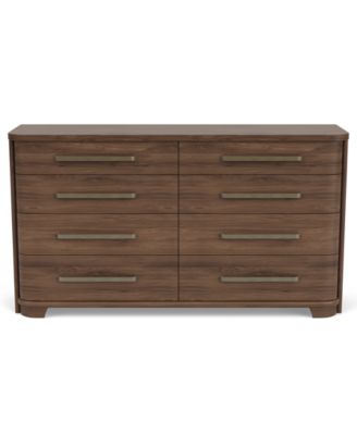 Amelie 37" Wood 8-Drawer Dresser 