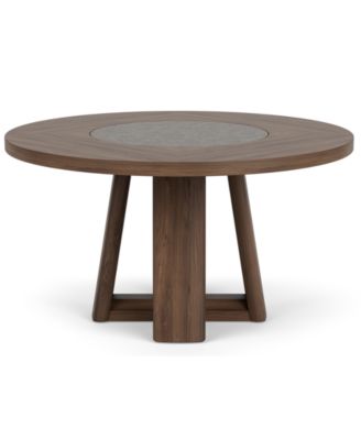 Amelie 30" Wood Round Dining Table
