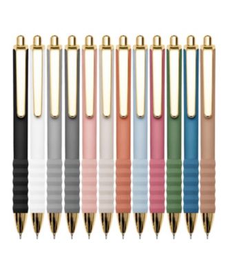 Ballpoint Pens Retractable Soft Grip 1mm Medium Point
