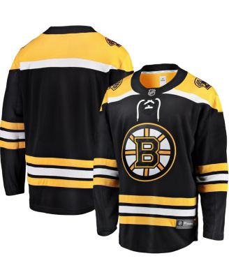 Men's Black Boston Bruins Breakaway Home Jersey