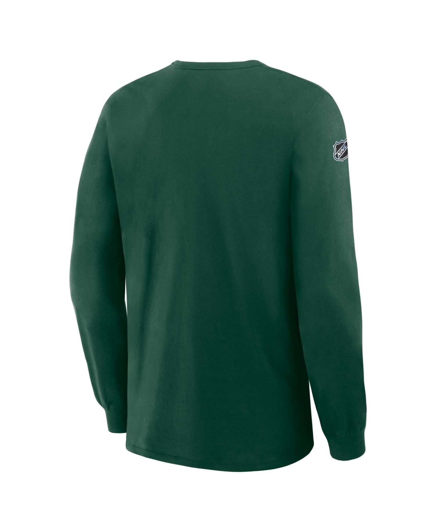 Men's Green Minnesota Wild Authentic Pro Property Of Practice Long Sleeve T-Shirt