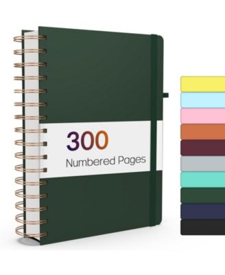 Spiral Journal Notebook Lined Hardcover