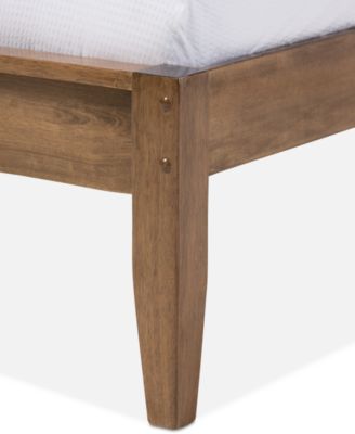 Rydell Modern King Slatted Platform Bed