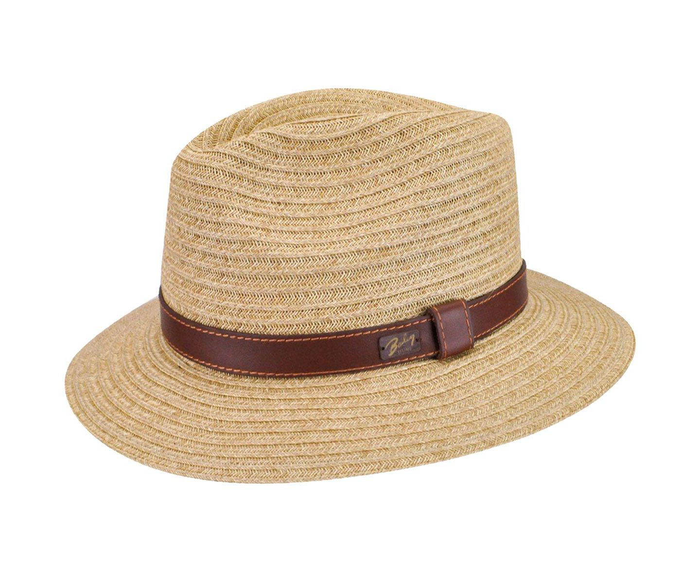 Мужские головные уборы Bailey 1922 Foley Fedora, цвет: Натуральный — фото 1