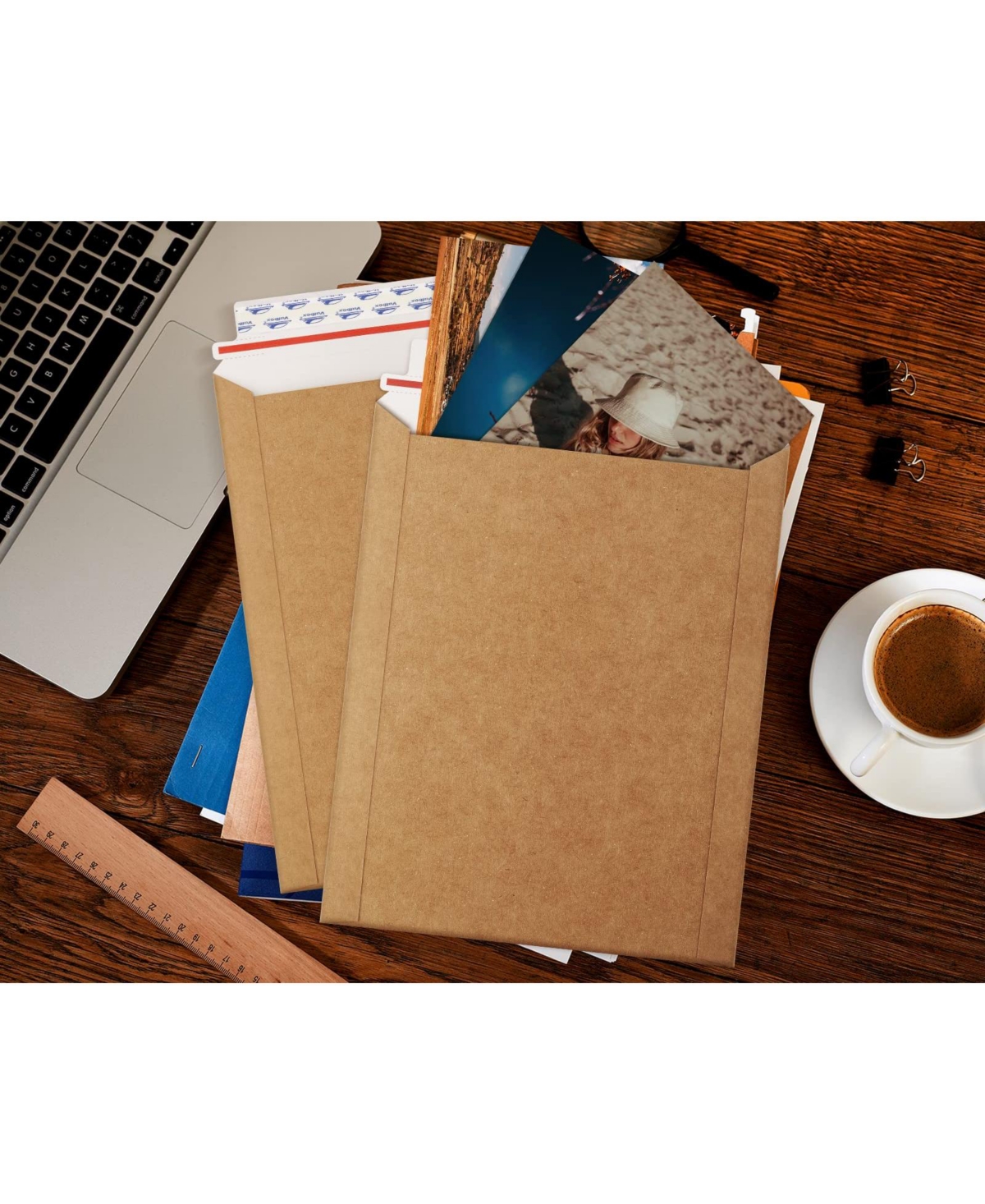 Gnuadz Self Seal Cardboard Mailers Stay Flat