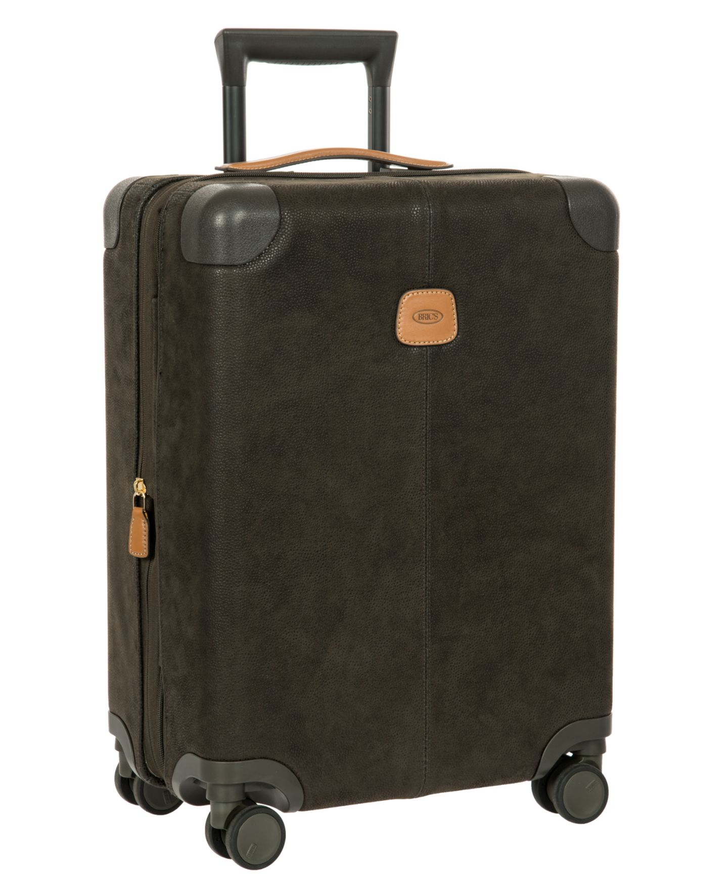 Чемодан Bric's Life Carry-On Hybrid Expandable Spinner, цвет: Оливковый — фото 1