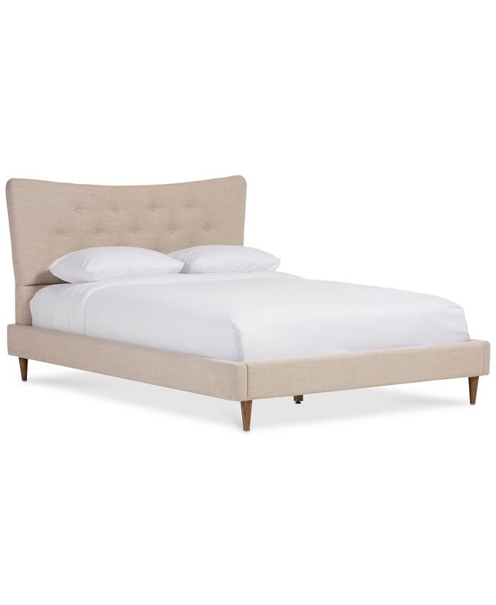 Furniture Jerell Modern King Linen, King Linen Platform Bed