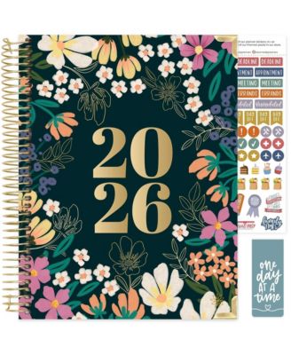 2026 Hardcover Planner Weekly Monthly Stickers Tabs