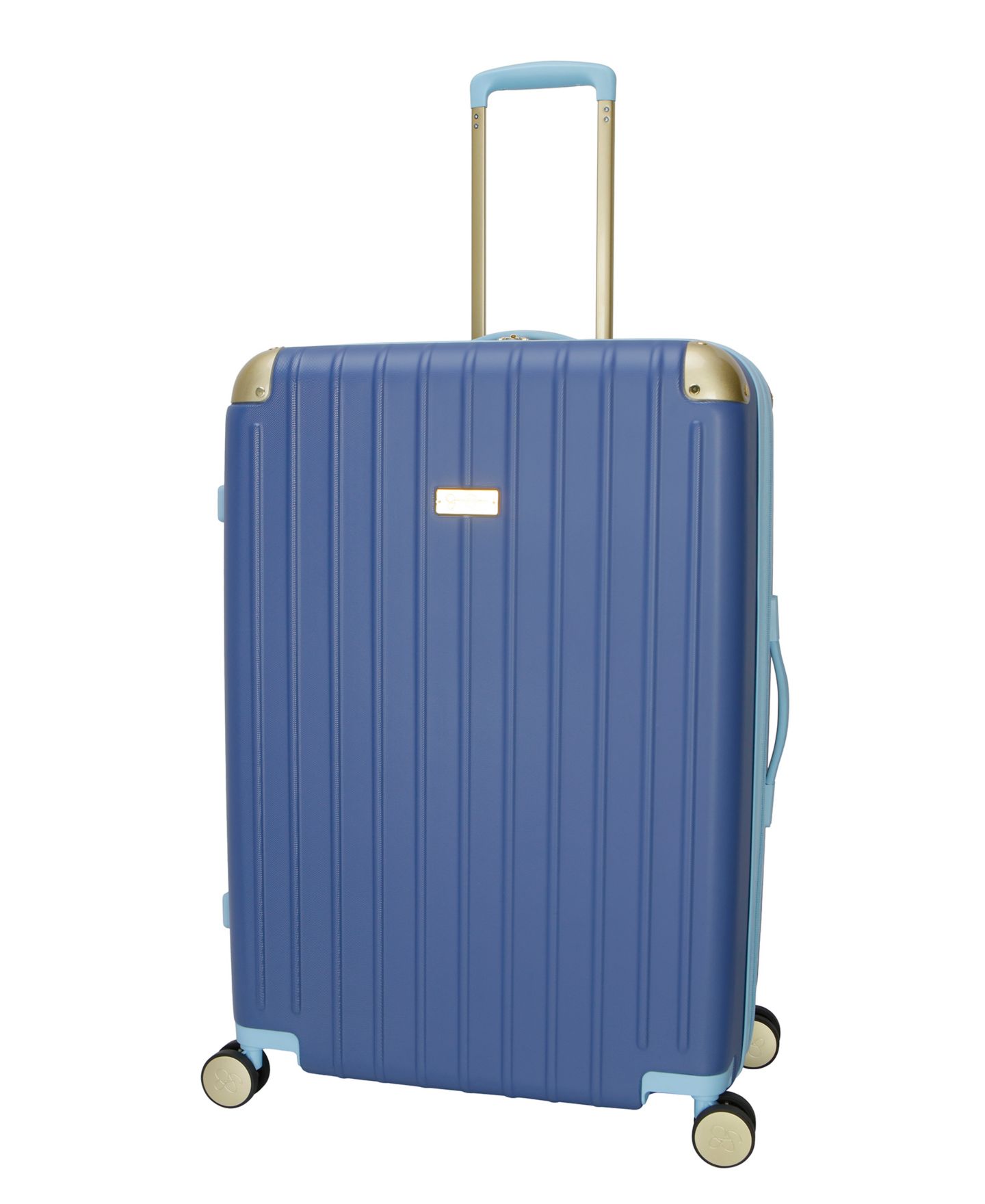 Чемоданы Jessica Simpson Sag Harbor 3 Piece Hardside Spinner Luggage Set, цвет: Синий — фото 10