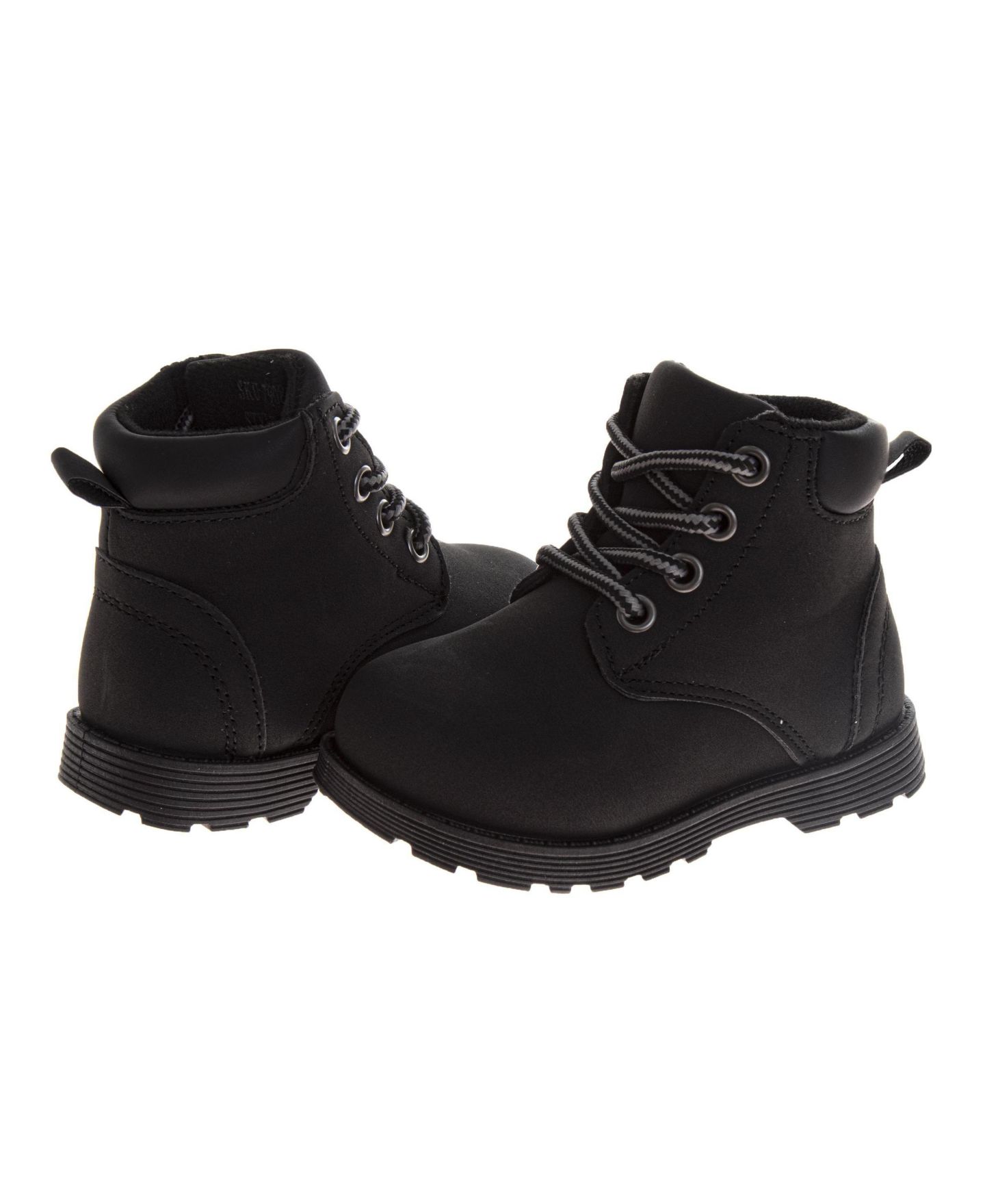 Ботинки Josmo Construction Boots Durable для девочек, цвет: Чёрный — фото 7