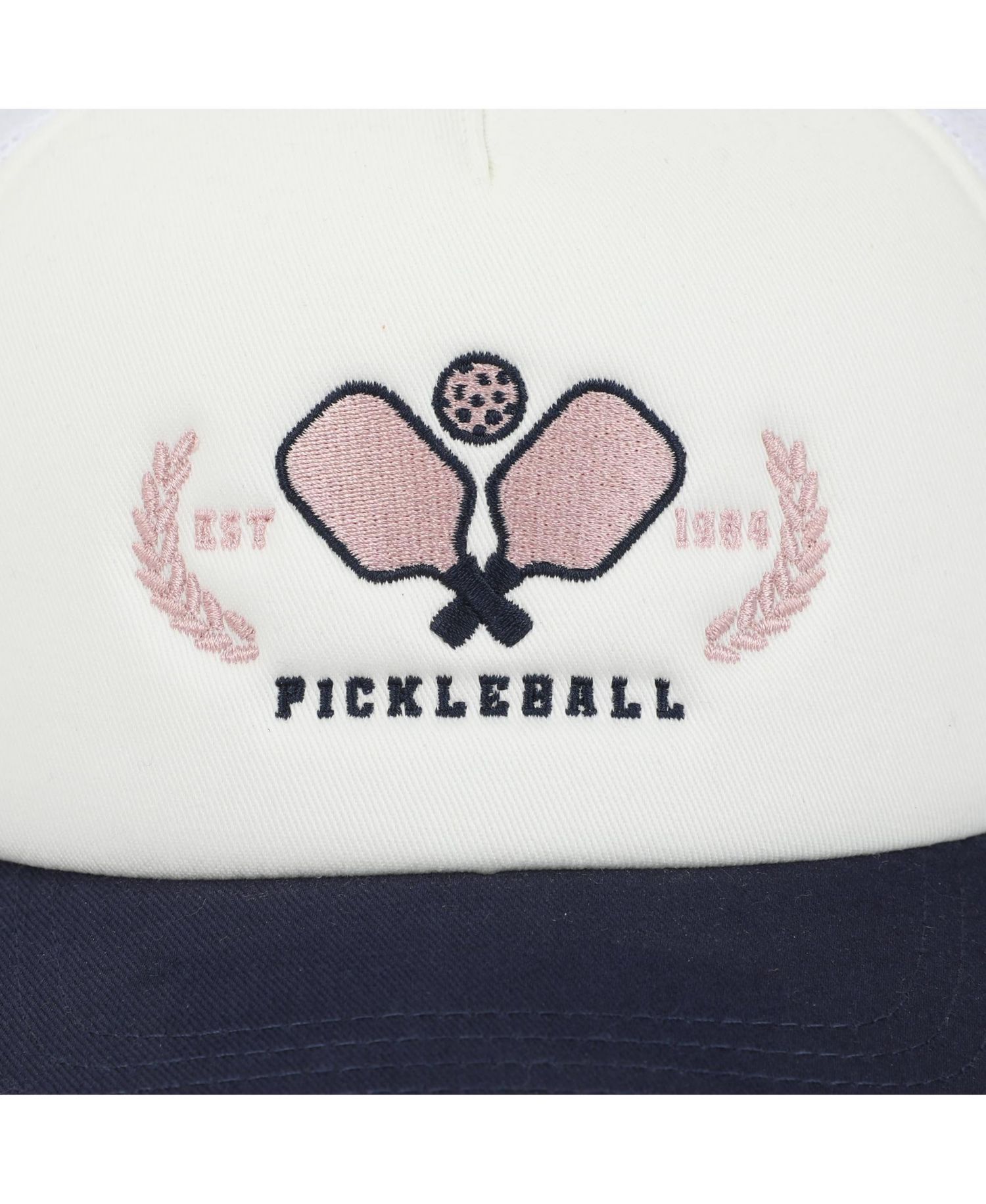 Men's Pickleball Paddles White Foam Trucker Hat