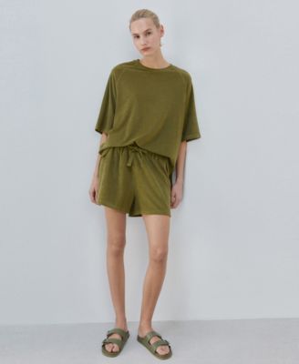 Women's Terry Cotton Shorts