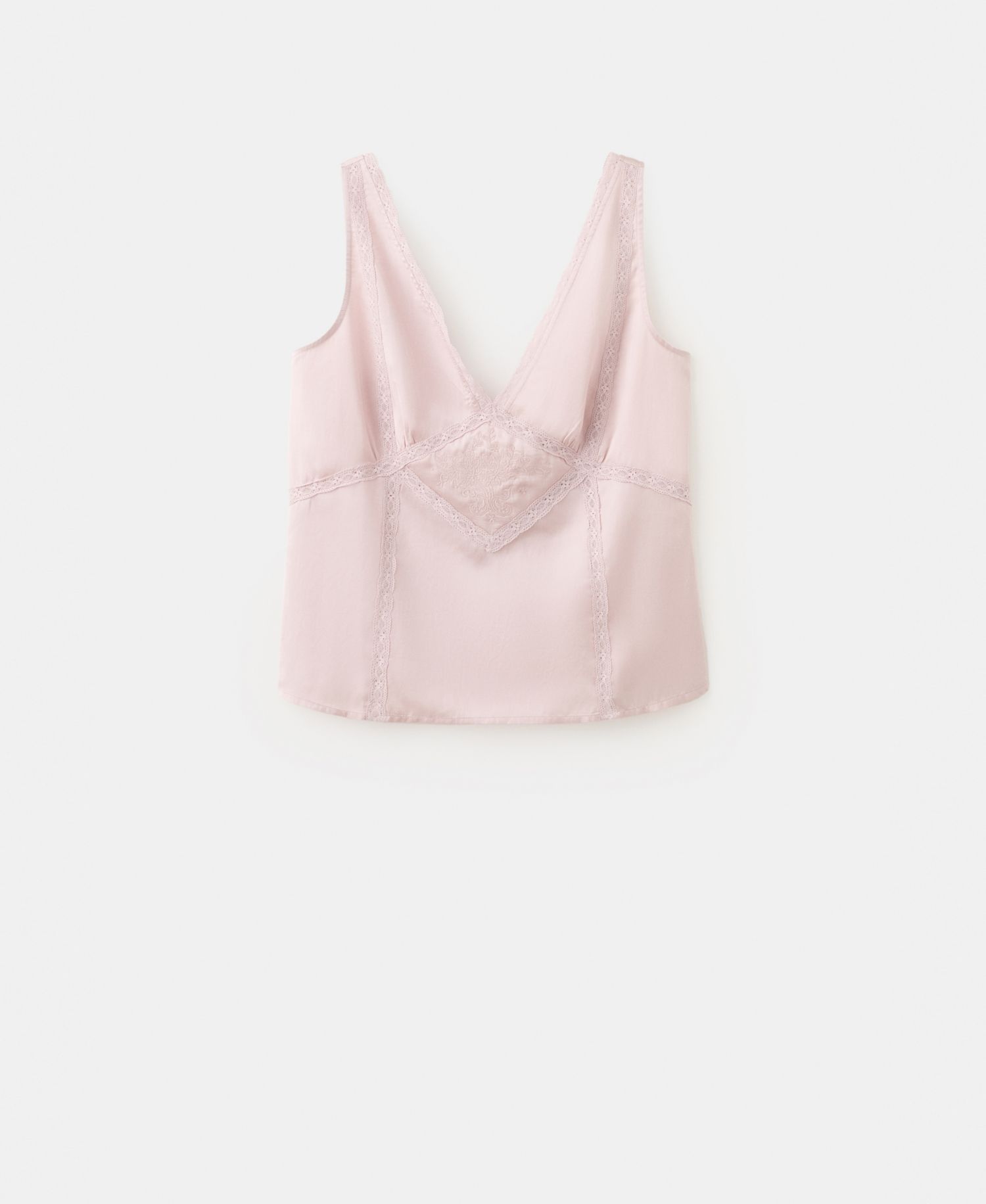 Women's Embroidered Finish Pajama Top
