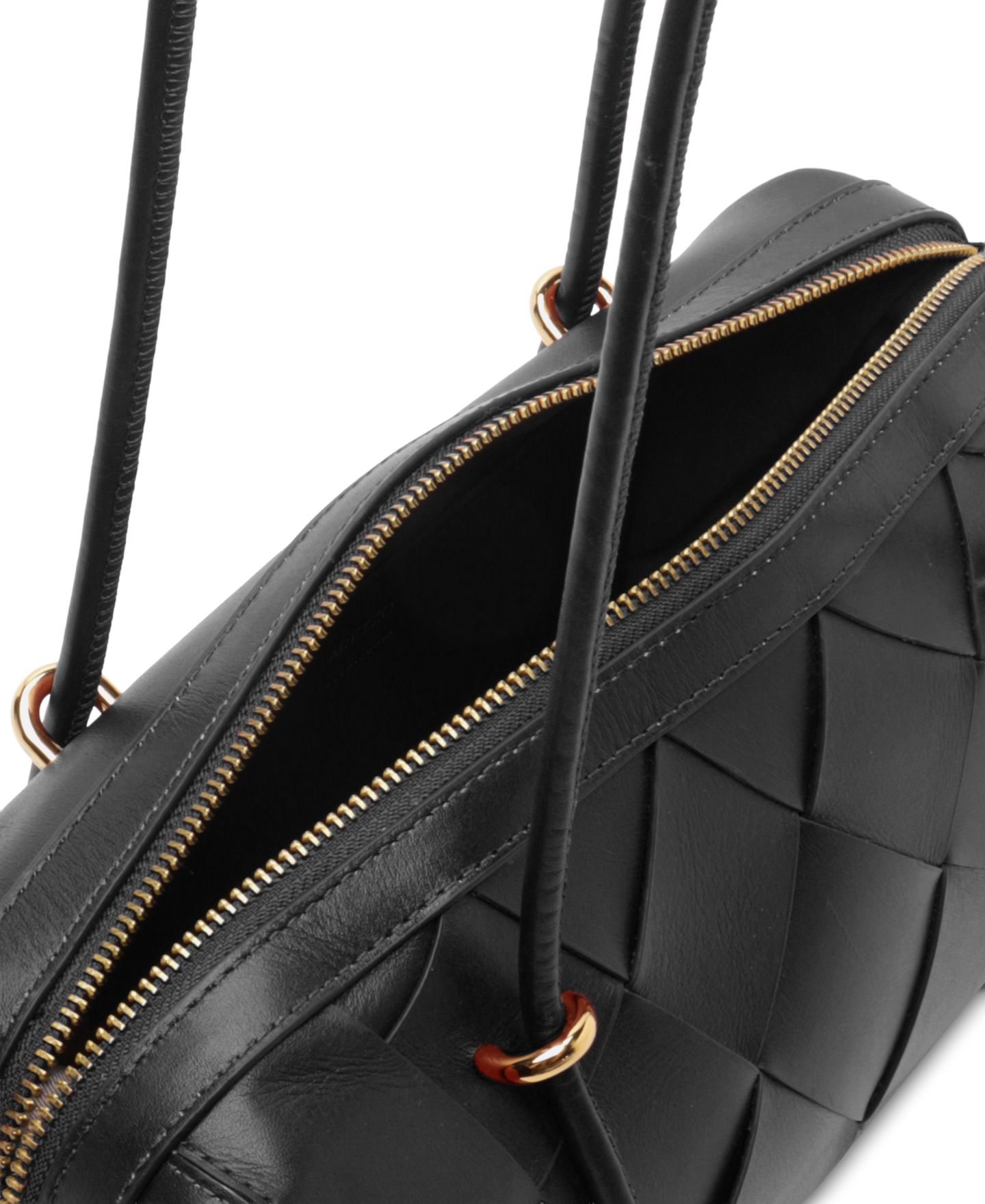 Женская сумка Arezzo Sarah Large Leather Shoulder Handbag, цвет: Чёрный — фото 5